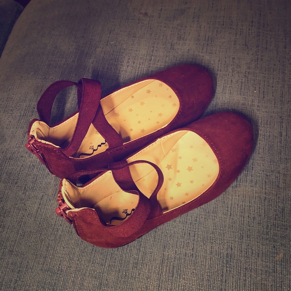 Toddler Girls Strappy Suede Shoes